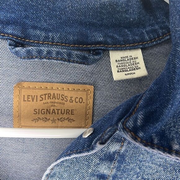 LEVI STRATUS WOMEN JEAN JACKET FTL-05-169 - Picture 5 of 5